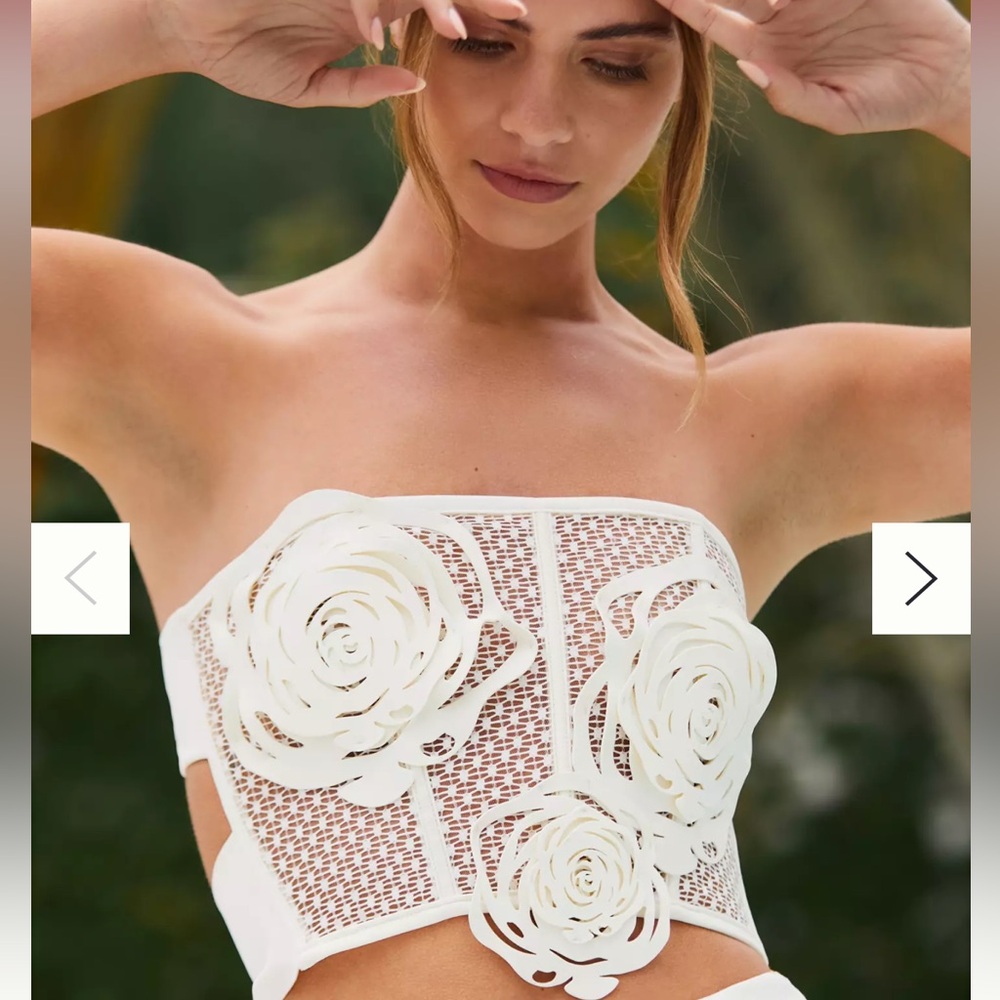 Bahia Maria Jardin De Las Rosas Bikini Top